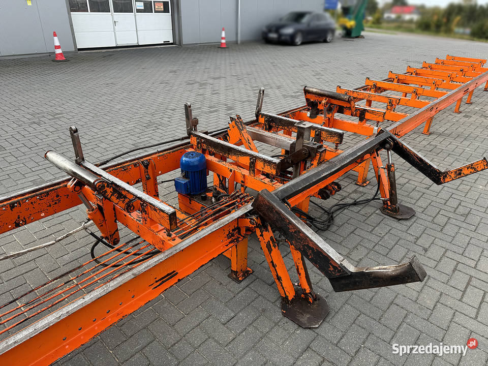Trak pilarka taśmowa pozioma WIREX typ CZ1 do Sierakowska Huta