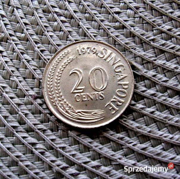 Singapur 20 Cent 1979rŁadna