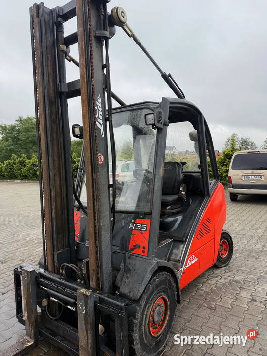 wózek widłowy LINDE H35D diesel udźwig 3500 Wózki widłowe Działoszyn