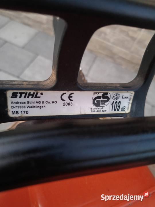 Piła spalinowa Stihl Ms170 Balice