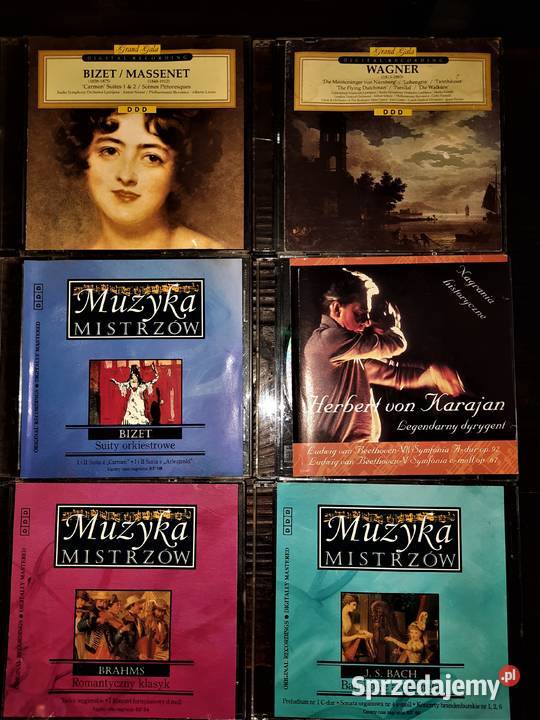 Sprzedam Kolekcję Arcydzieł Muzyki Klasycznej klasyczna Płyty i kasety