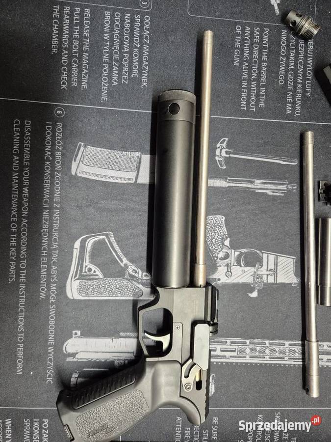 Pistolet Agt manul kal55 opolskie Jasienica Dolna