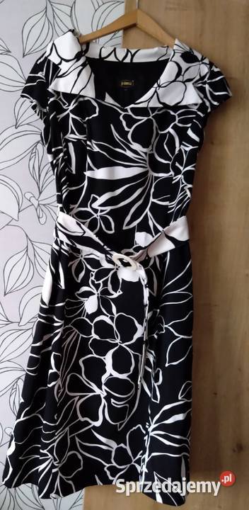 Elegancka sukienka na podszewce czarny Moda i Styl Ełk