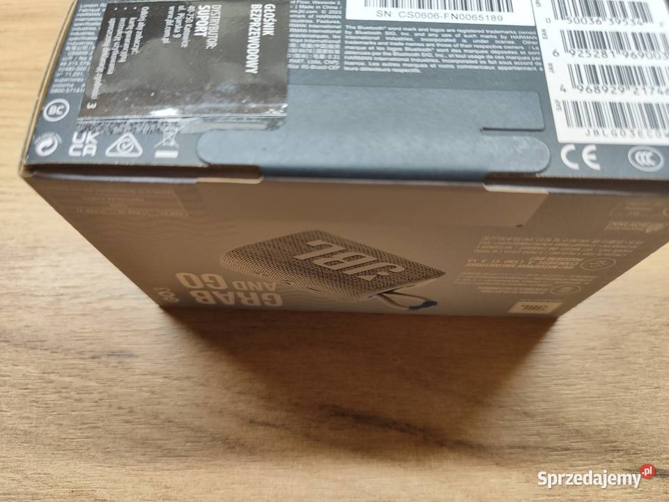 Głośnik JBL GO3 grab and go wodoodporny