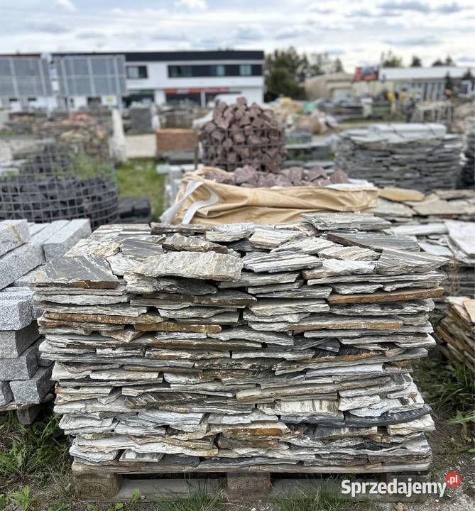 ŁUPEK NATURALNY Kamień Ogrodowy Kamień na Taras Ostrołęka