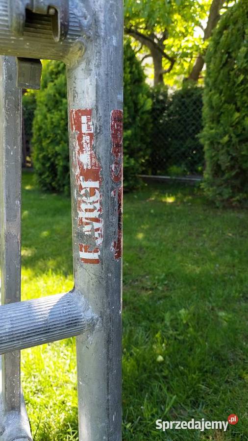 Rusztowanie aluminiowe jezdne firmy Layher Maków Mazowiecki