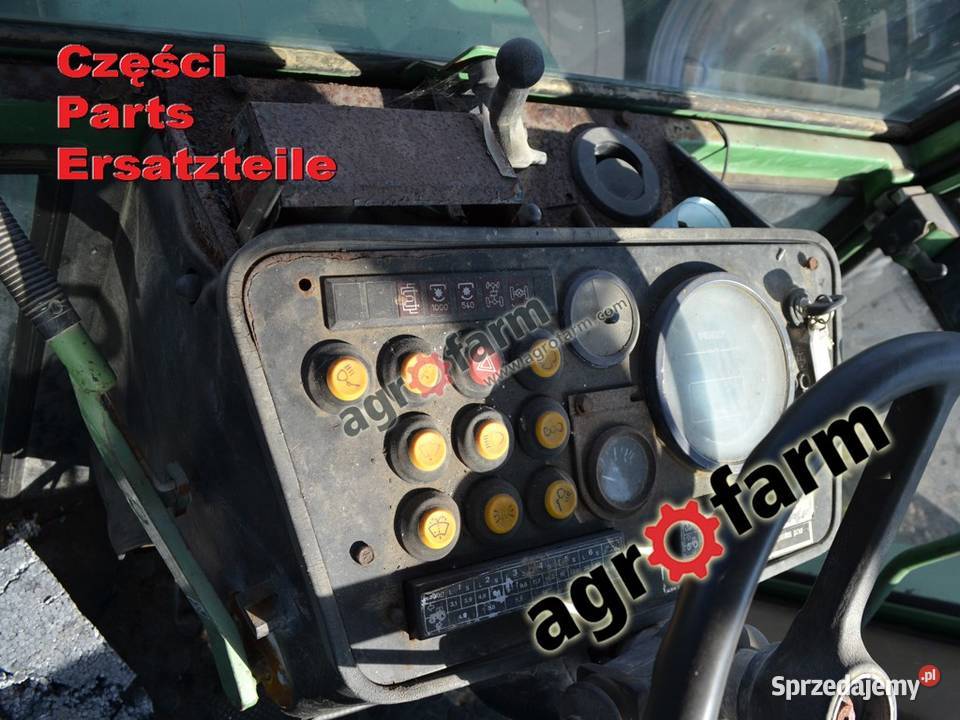 Fendt 612 silnik części skrzynia biegów zwolnica dolnośląskie Byków