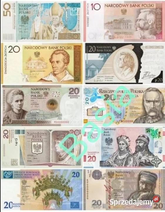 NOWY BANKNOT 20 1050 Rocznica Chrztu Polski Czeladź