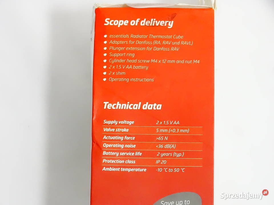 Inteligentna głowica termostatyczna do Biłgoraj sprzedam