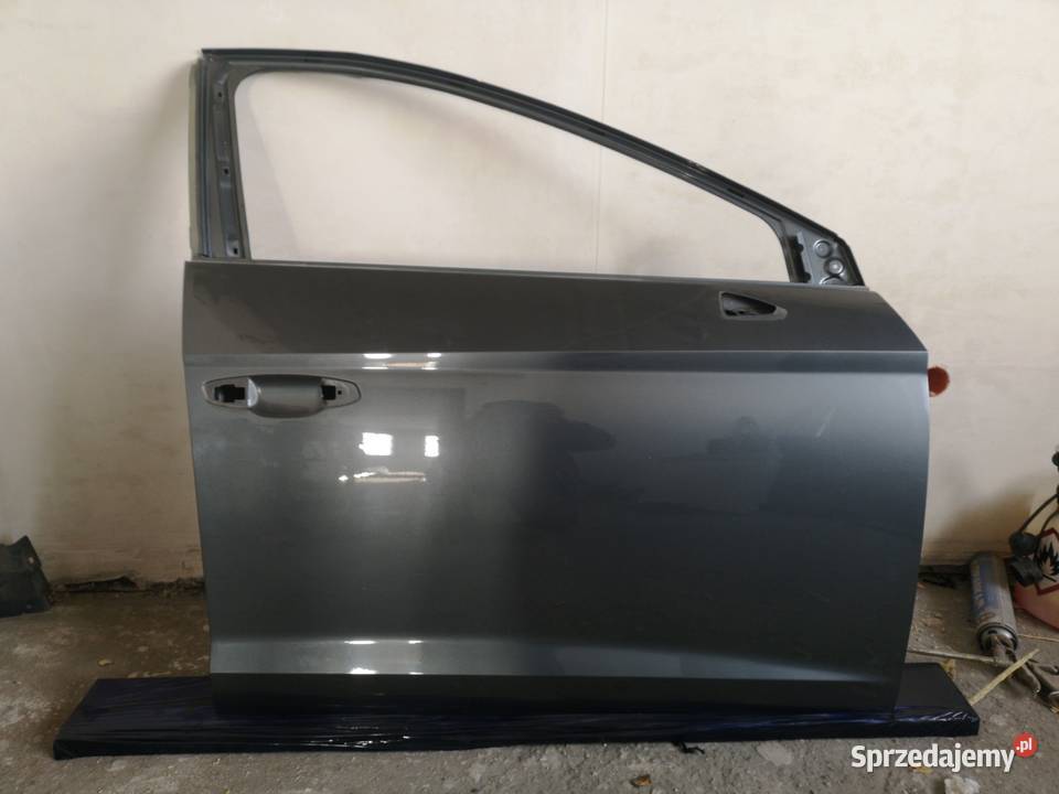 SEAT LEON III 5F Drzwi Prawe Przód Przednie małopolskie Skomielna Biała
