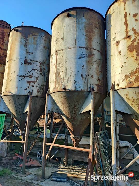 Zbiornik silos na zboże cement Chojnów