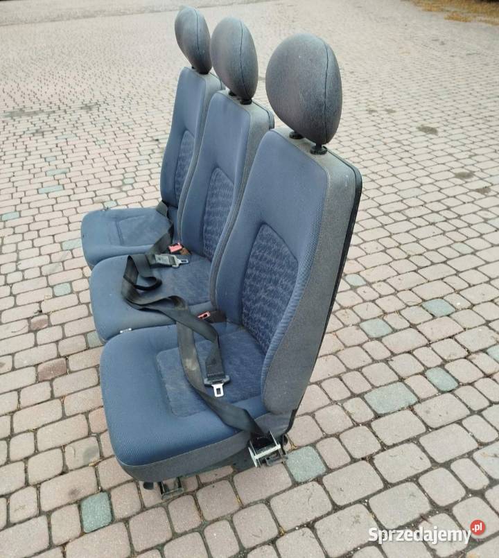 FOTELE Ławka TYL TYLNA Master Movano Interstar Skołoszów