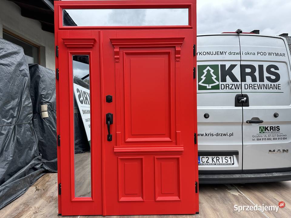 Drzwi drewniane zewnętrze SCHLAGE NA KAŻDY kujawsko-pomorskie Grzybno