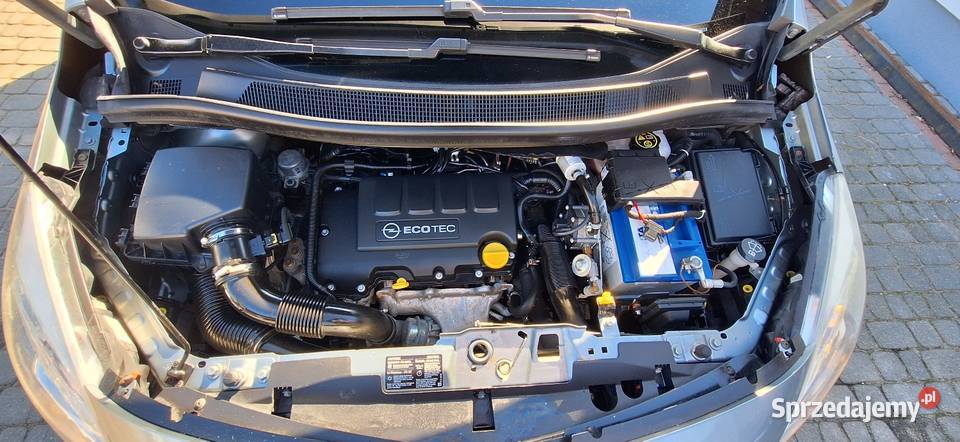 Meriva 14 gaz salon polski 2010r nieuszkodzony Rawa Mazowiecka