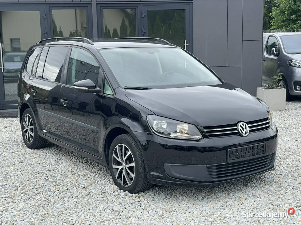 Volkswagen Touran 16 TDi 105 2014r climatronic możliwa zamiana Samochody osobowe Wrocław
