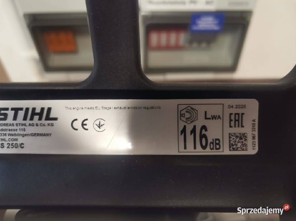 Sprzedam piłę spalinową STIHL MS 250 Feliksów
