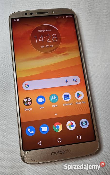 Motorola Moto E5 Plus ładowarka
