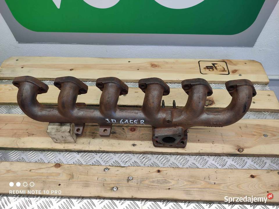 Kolektor wydechowy John Deere 6155R DZ101296D Wilkowo