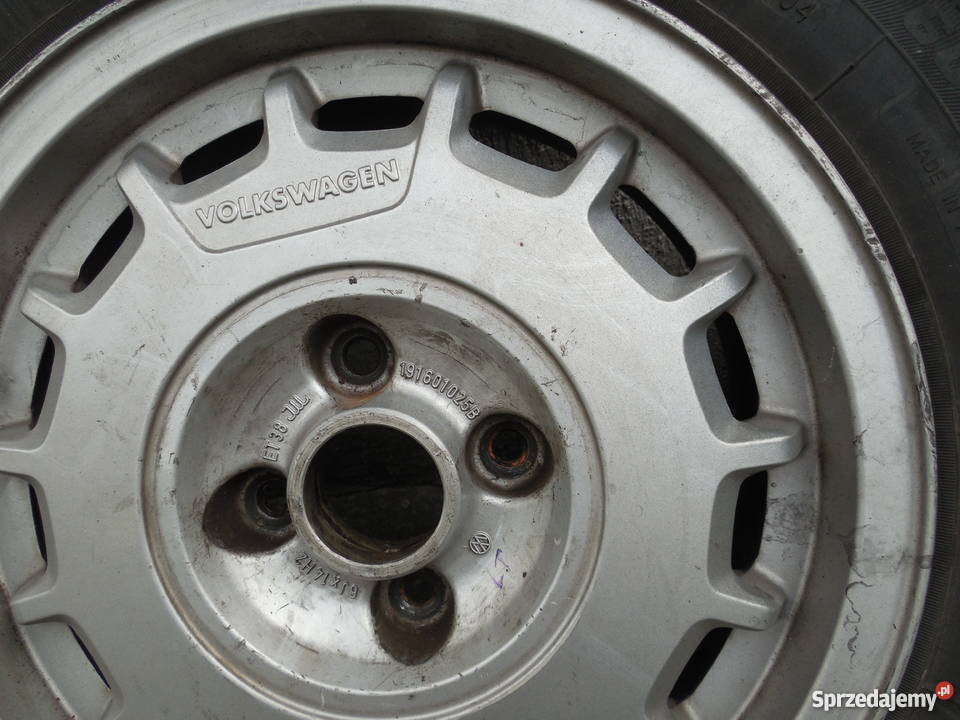 FELGI ALUMINIOWE Z OPONAMI LETNIMI VW GOLF II aluminiowe Koła i felgi Częstochowa