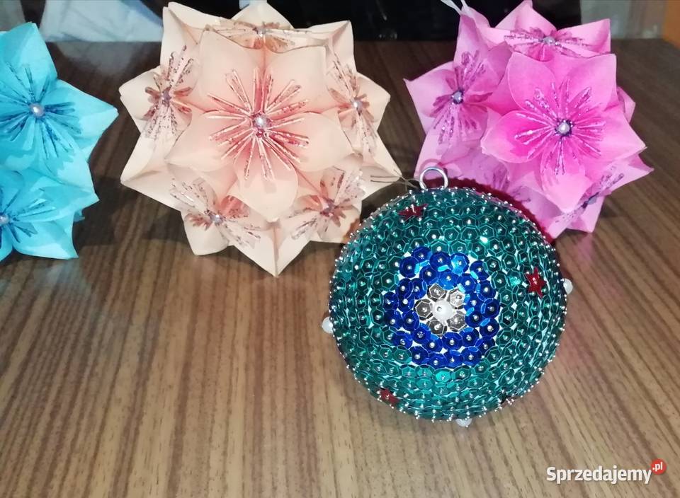 Bombki świąteczne własnoręcznie robione lubelskie Horodyszcze