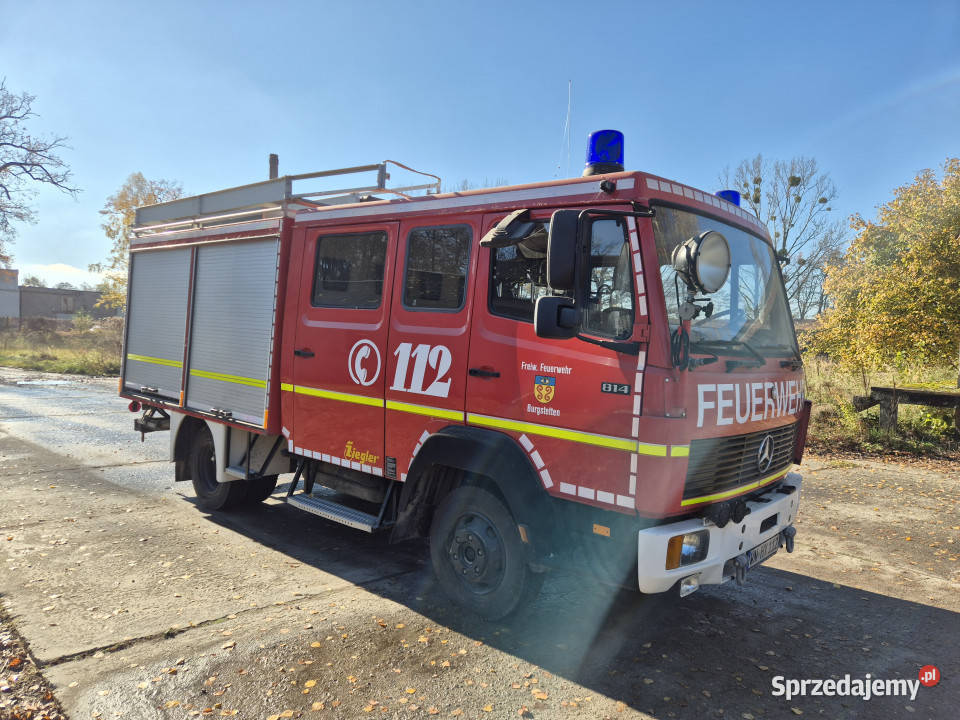 Wóz strażacki MERCEDESBENZ 814F LF 86 28 846 Ochaby Wielkie sprzedam