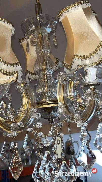 Żyrandol kryształowy Pięcioramienny Maria Teresa