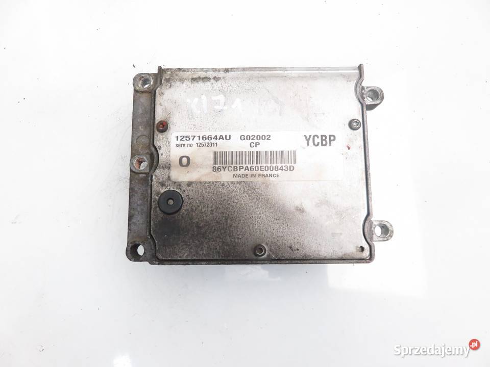 STEROWNIK OPEL VECTRA C 22 16V 12571664AU