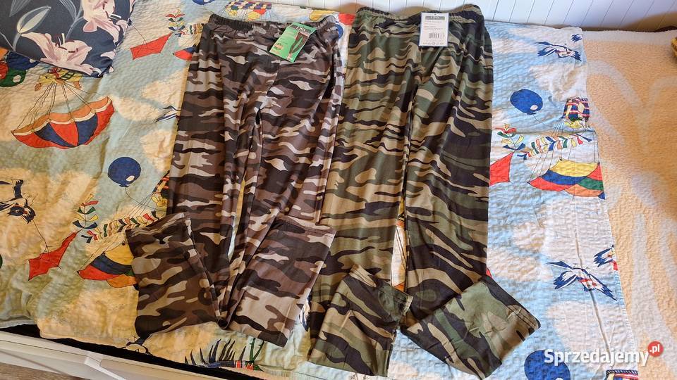 Leginsy getry legginsy długie Polskie moro khaki Legionowo