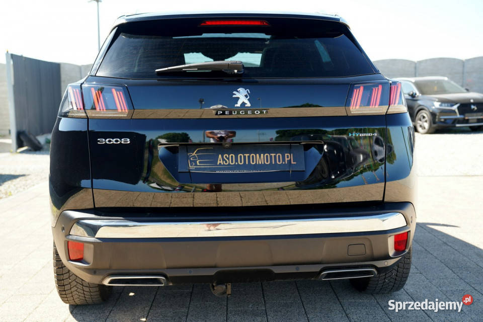 Peugeot 3008 GT ful led skóra masaze ACC kamery relingi dachowe Otmuchów