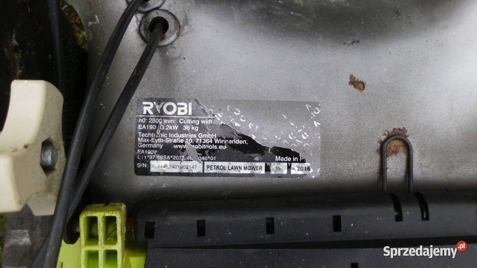 Kosiarka spalinowa Ryobi Oksa