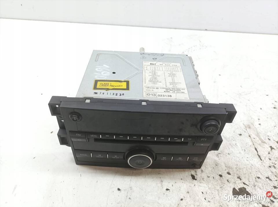 RADIO T250 96628256 Chevrolet Aveo II 20072011