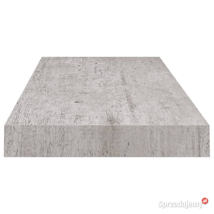 Półki ścienne 2 szarość betonu 60 x 235 x 38 MDF mazowieckie