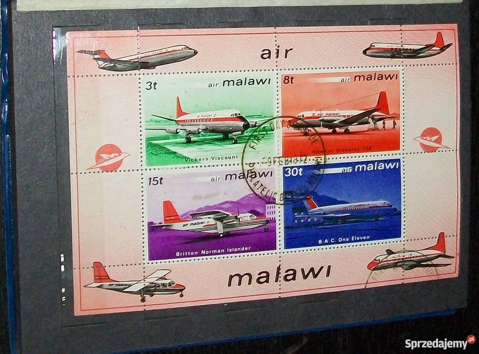MALAWI 1972 MI BLOK 26 178 181 Poznań