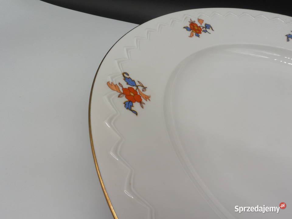 Olbrzymia PateraTalerz Środka Stołu SORAU Porcelana i szkło Raszków