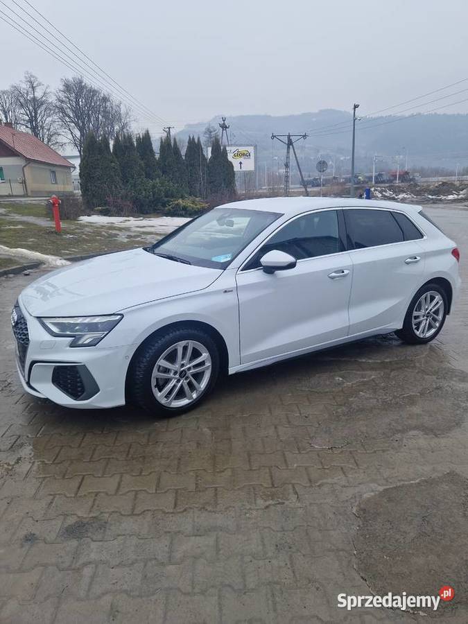 Audi A3 8y 15TFSI 2022 Super Stan małopolskie Nowy Sącz