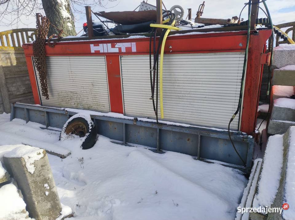 zabudowa z samochodu strażackiego Piaski