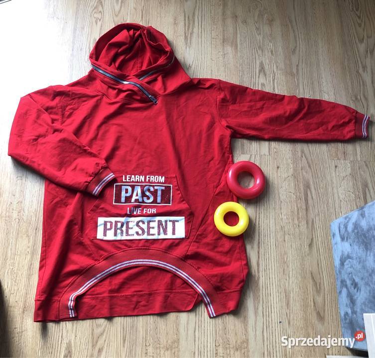 Bluza sportowa z wyciętym dołem Kaptur wielkopolskie