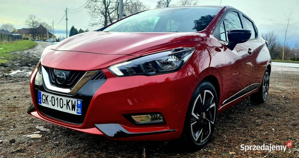 Nissan Micra 10 IGT NDSESING nowy 8000 serwisowany w ASO małopolskie Więcławice Stare