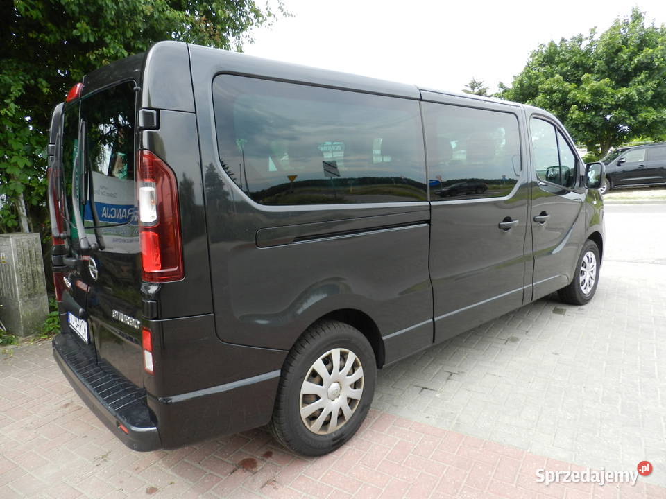 Opel Vivaro Long 9 osób Klima Navi lakier metallic warmińsko-mazurskie Olsztyn