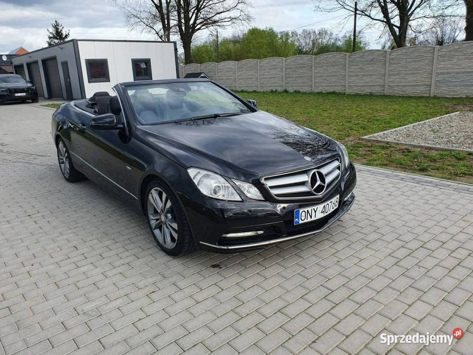 Mercedes E 200 Kabriolet Avantagrde FULL Stan Strobice sprzedam