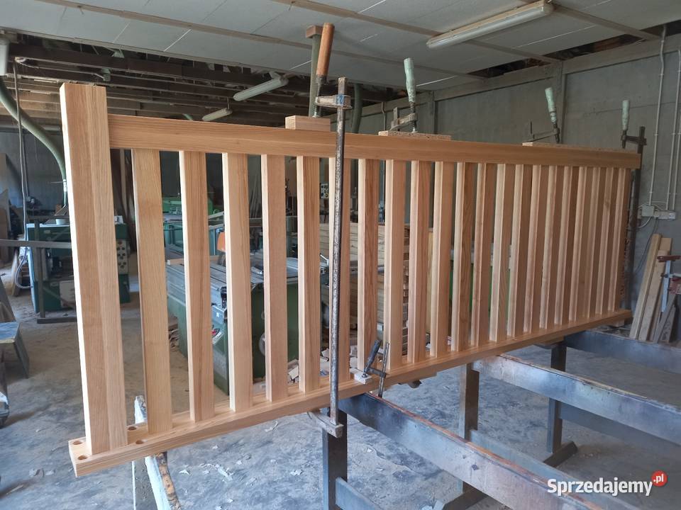 Balustrada drewniana Gniezno