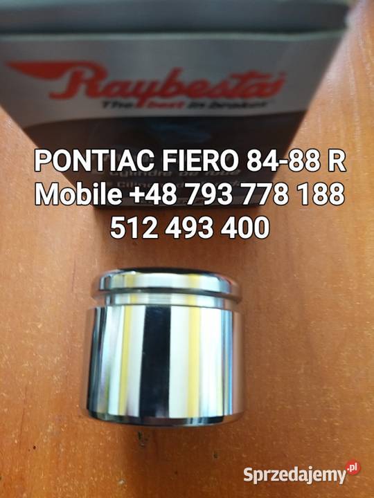 TŁOCZEK ZACISKU PRZEDNIEGO PONTIAC FIERO 8487 R zestawy naprawcze Motoryzacja sprzedam