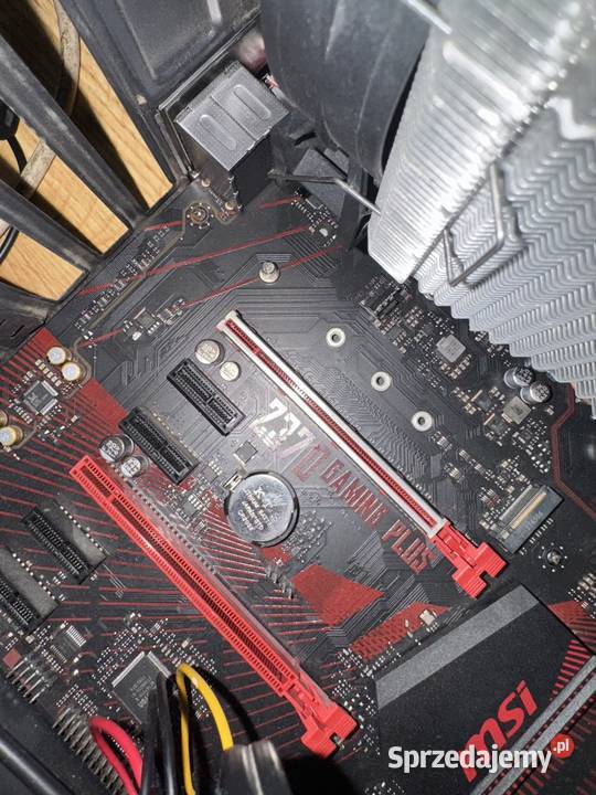 Msi z370 gaming plus z i5 8600k chłodzenie be MSI Ostrowiec Świętokrzyski