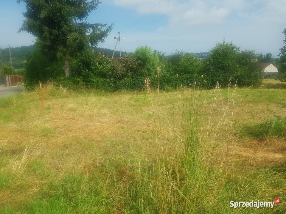 Działka budowlana 8 ar kanalizacja Sprzedaż