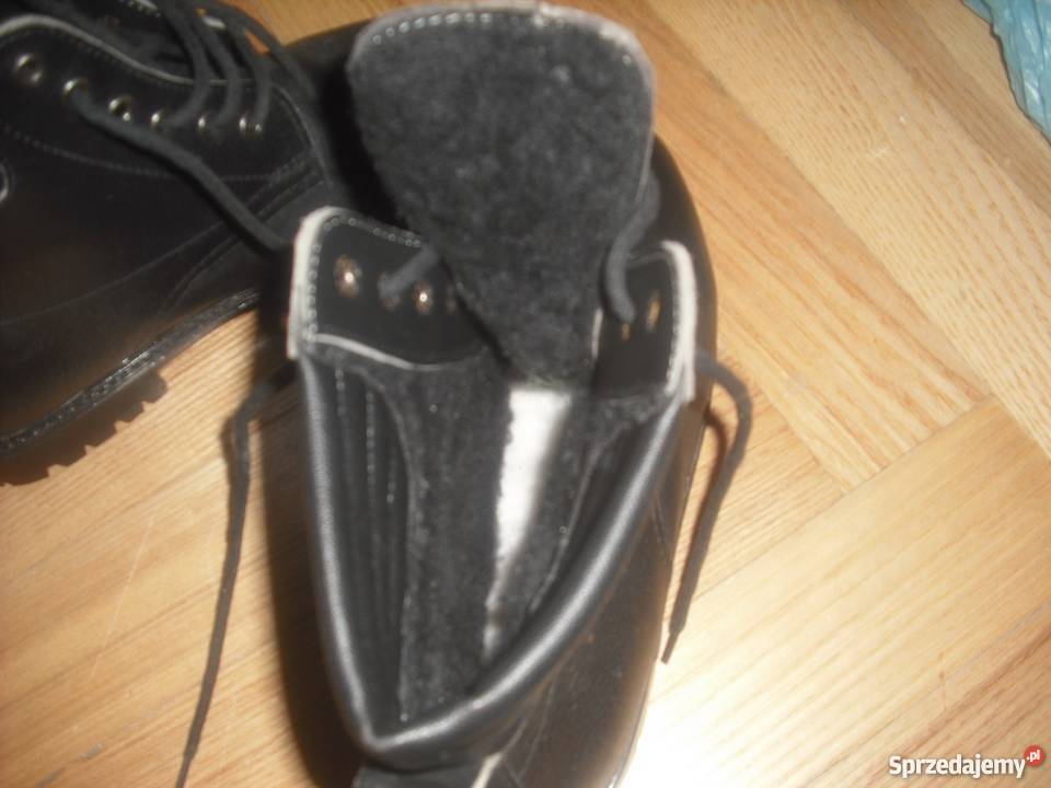Buty zimowe trapery skóra naturalna NOWE Rozmiar 36 sprzedam