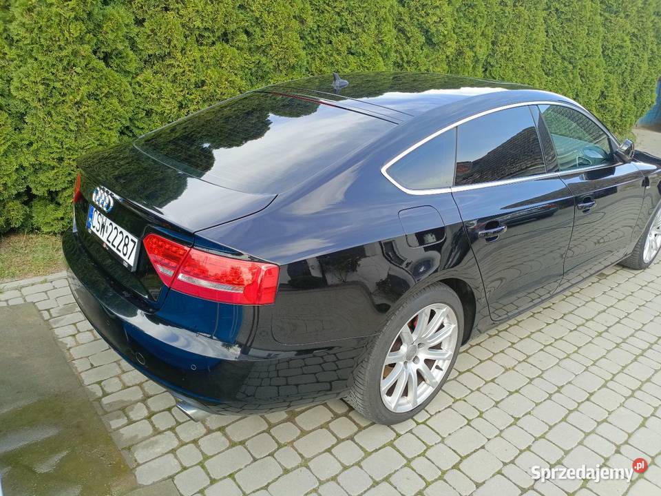 Audi A5 Sportback SLine WewnętrznyZewnętrzny isofix A5 Parlin