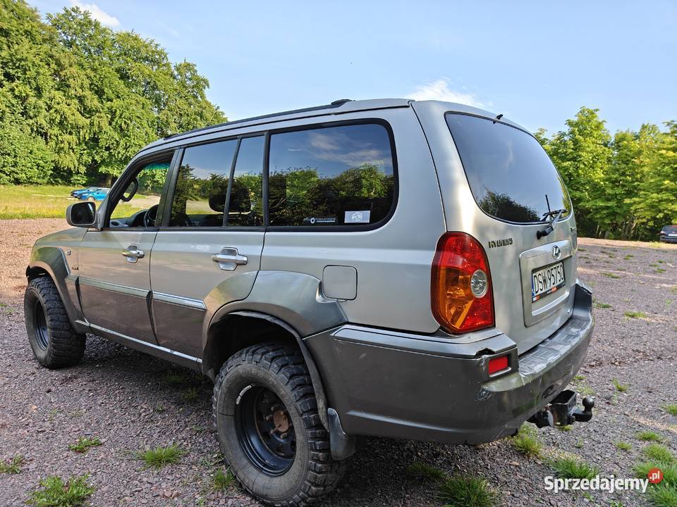 Hyundai terracan 29 TDI Lift zawieszenia stalowy Boguszów-Gorce