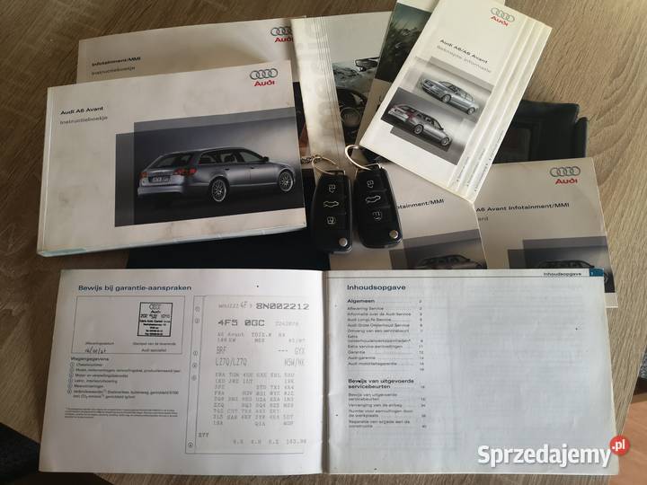 Audi A6 Audi A6 C6 Avant 20 TDI bez DPF odtwarzacz DVD A6