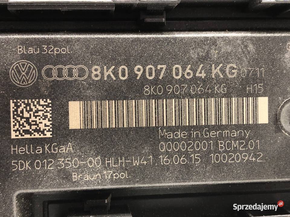 MODUŁ KOMFORTU AUDI A4 B8 8K0907064 Kombi 0715