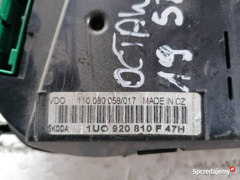 Zestaw Startowy Skoda Octavia I 19SDI